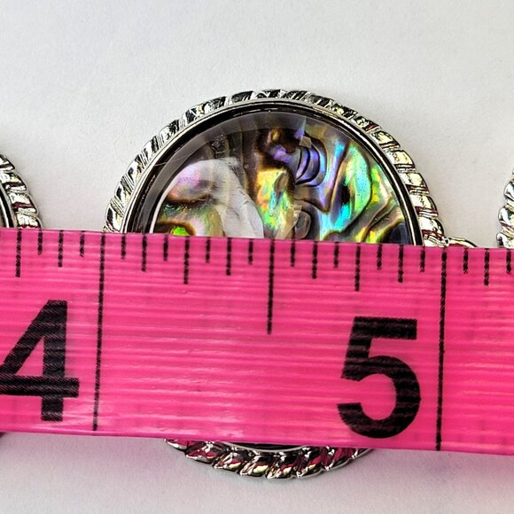 Unique Abalone Biwa Shell Bracelet - Picture 9 of 12